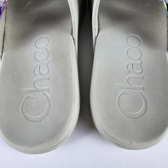 Chacos Women's Chillos light tye dye slides size 7 - Picture 6 of 10